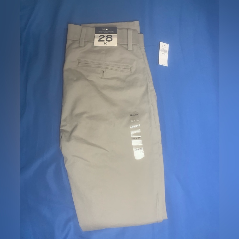 New Gap Men’s Khakis Skinny Fit Chinos Pants